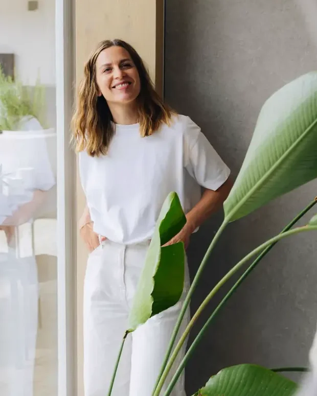 Katharina Fischhaber im Showroom